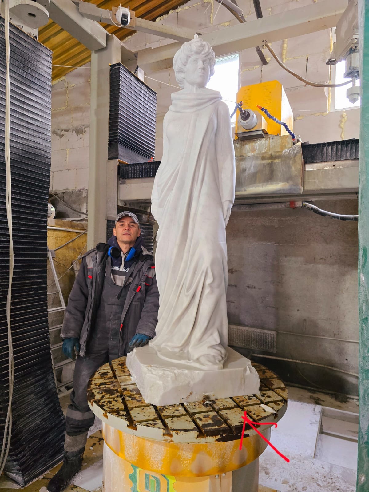 τελευταία εταιρεία περί Μηχανή χαρακτικής CNC 4 άξων στη Μόσχα