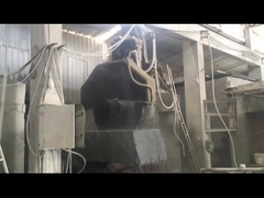 Υδραυλική μηχανή κοπής μπλοκ με ένα βραχίονα με πολλές λεπίδες