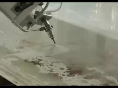 5 άξονες CNC μηχανή κοπής με ρεύμα νερού Μηχανή κοπής με ρεύμα νερού για κοπή 45 μοιρών για το μεταλλικό λίθο