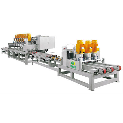 Automatic Stone Cross Cutting Machine Production Line For Marble Granite Tiles