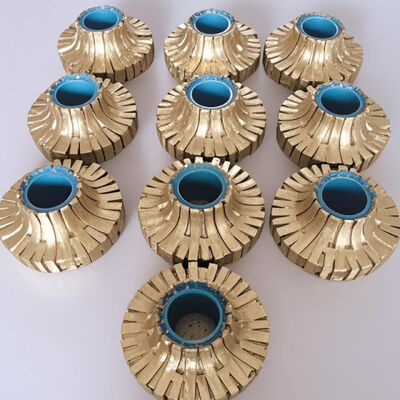 Συμπλέκτης σχισμής διαμαντιού 150 mm 350 mm για το γρανίτη