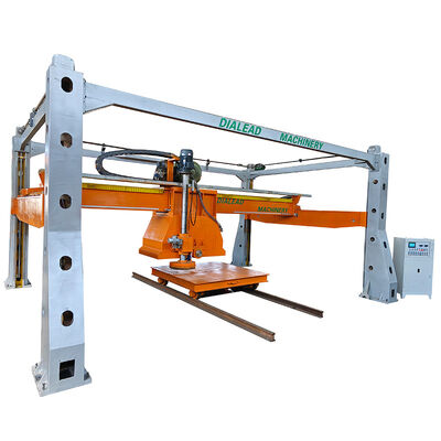 Μηχανή κοπής μπλοκ μαρμάρου από γρανίτη τραβετίνη με προσαρμογή πολλαπλών δίσκων δύο κατευθύνσεων