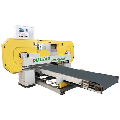 Μηχανή Κοπής Μεγάλων Μαρμάρινων και Γρανιτικών Όγκων Οριζόντιας Κοπής με Πριονοκορδέλα